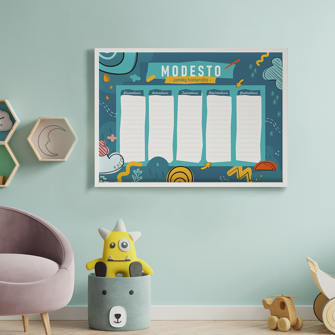 Personalizuoti pamokų tvarkaraščiai