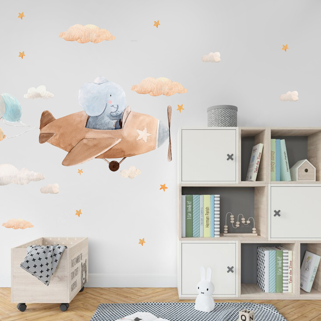 Vaikų kambario sienų lipdukai