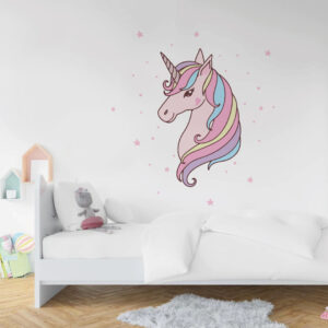 Vaiku kambario dekoracija Vienaragis