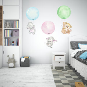 Dekoracijos ie lipdukai vaiku kambariui