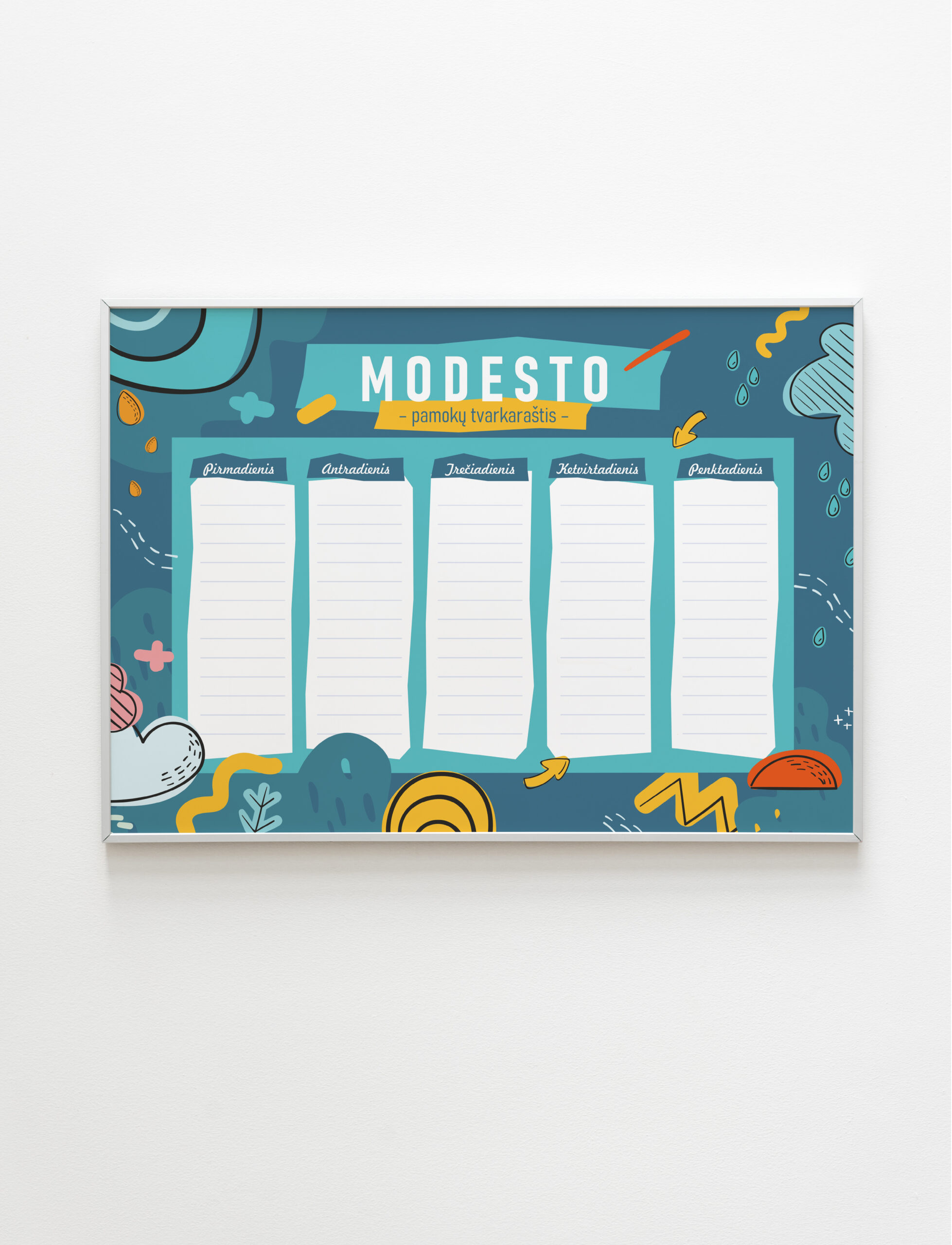 Personalizuoti pamokų tvarkaraščiai