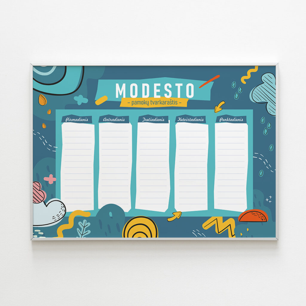 Vardiniai pamoku tvarkarasciai