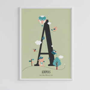 Vaiko gimimo plakatai